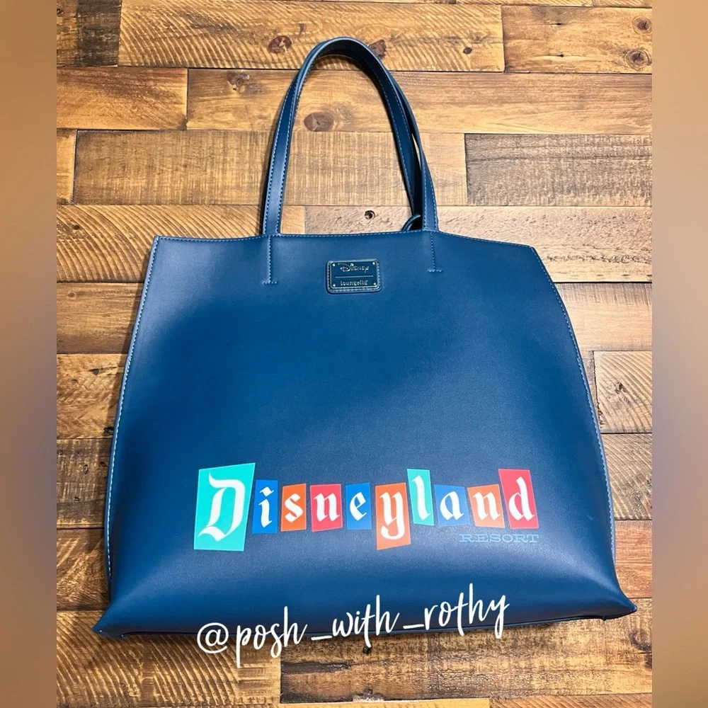 LoungeFly Disneyland 65th Anniversary Tote - Picture 4 of 10